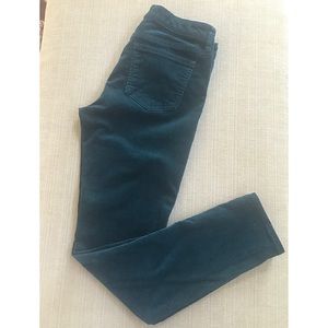 Emerald green skinny cords